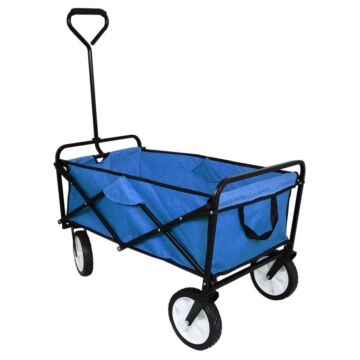 Foldable Garden Cart - Blue