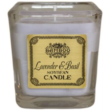 Soybean Jar Candle - Lavender & Basil