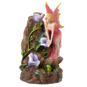 Backflow Incense Burner - Flower Fairy Garden