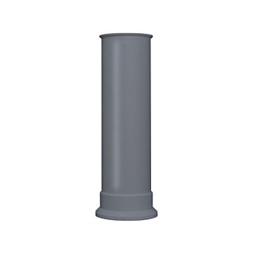 Adam Straight Decorative Stove Pipe In Grey