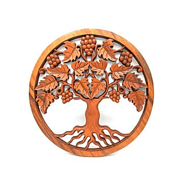 Tree Of Life Grapes Panel - 40cm