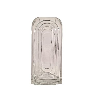 27.5cm Arch Vase Clear