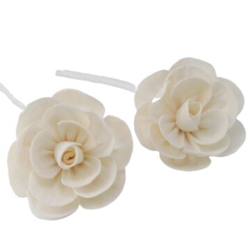 Natural Diffuser Flowers - Lrg Lotus On String - Pack Of 12