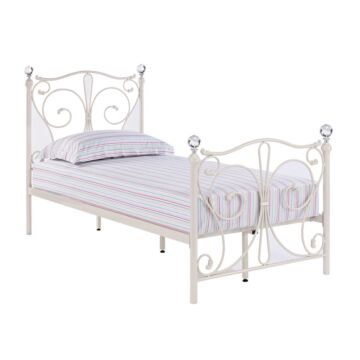 Florence 3.0ft Single Bed White