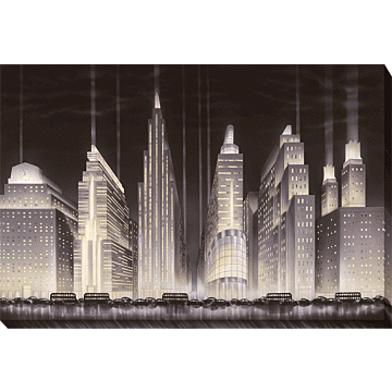 Boulevard By Robert Hope - Canvas Print