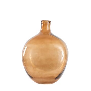 Burwell Bottle Vase Brown 280x190x390mm