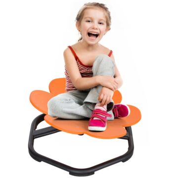 Aiyaplay Sensory Spinning Chair, Coordination & Balance, Orange