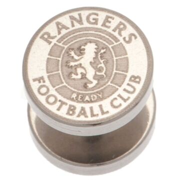 Rangers Fc Ready Crest Stainless Steel Stud Earring