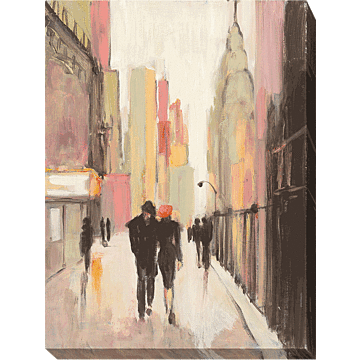 City Stroll I By Julia Purinton - Canvas Print
