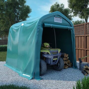 Vidaxl Garage Tent Pvc 1.6x2.4 M Green