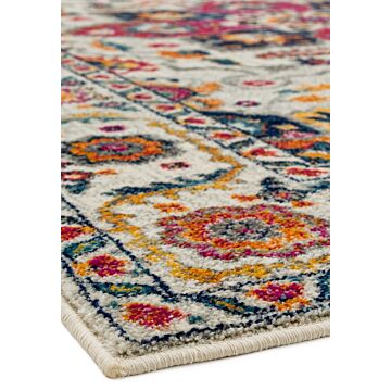 Nova 160x230cm White Multi Rug Nv24