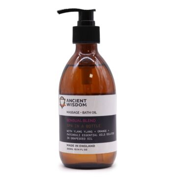 Aromatherapy Massage And Bath Oil - Sensual 300ml