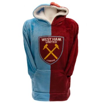 West Ham United Fc Poncho Blanket Kids