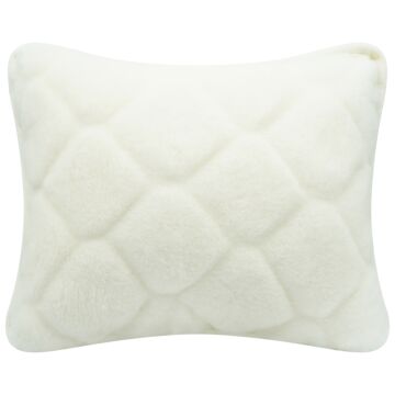 Cashmere Wool Cushion - Natural Shapes 50x60cm
