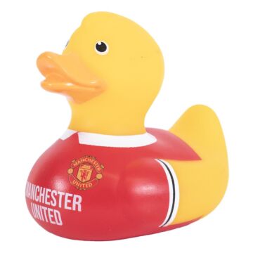 Manchester United Fc Home Kit Bath Time Duck