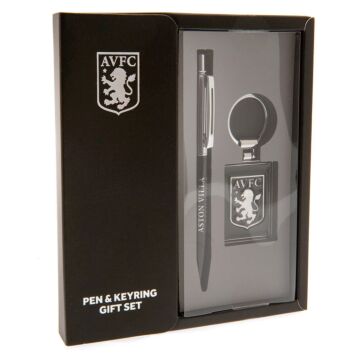 Aston Villa Fc Pen & Keyring Set