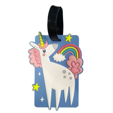 Pvc Luggage Tag - Unicorn Magic