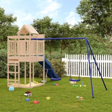 Vidaxl Outdoor Playset Solid Wood Pine