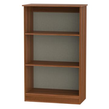 Contrast Bookcase In Noche Walnut