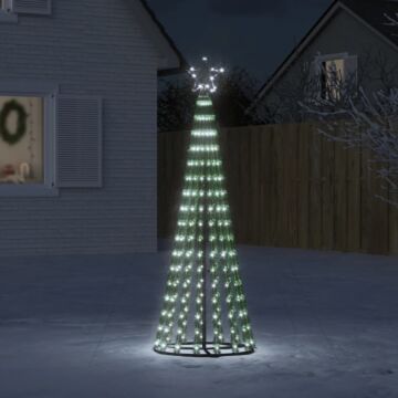 Vidaxl Christmas Tree Light Cone 275 Leds Cold White 180 Cm