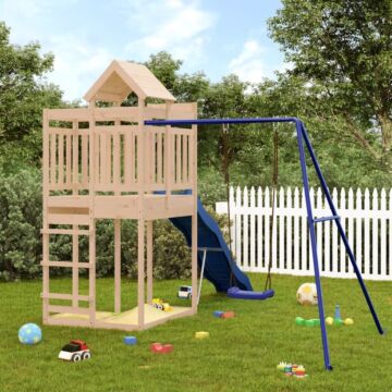 Vidaxl Outdoor Playset Solid Wood Pine
