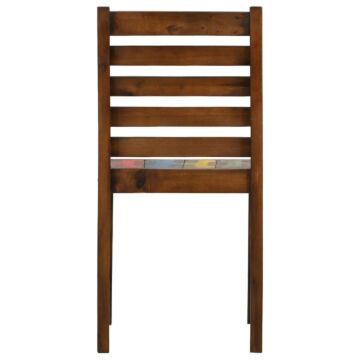 Vidaxl Dining Chairs 4 Pcs Solid Reclaimed Wood