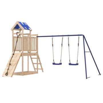 Vidaxl Outdoor Playset Solid Wood Pine