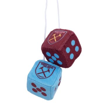 West Ham United Fc Hanging Dice