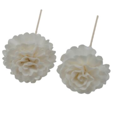 Natural Diffuser Flowers - Carnation On Reed - Pack Of 12