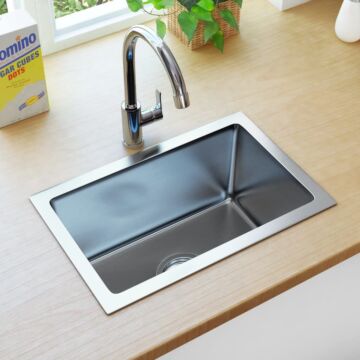 Vidaxl Handmade Kitchen Sink Stainless Steel