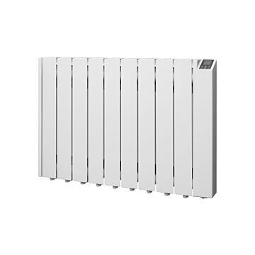 Adam Alba Oil-filled 1500w Electric Radiator In White