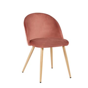 Venice Dining Chairs Pink (pk 2)