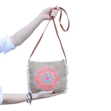 Fab Fringe Bag - Summer Pattern Embroidery