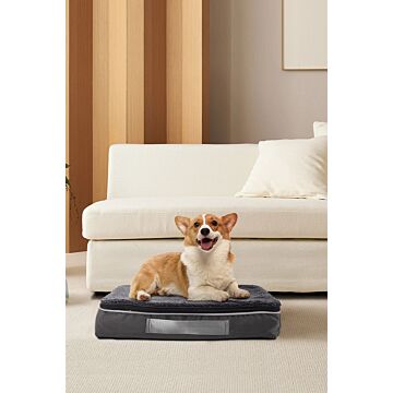 50m W X 40cm D X 10cm H Washable Pet Bed With Plush Mat