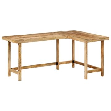 Vidaxl Desk 165x110x75 Cm Solid Wood Mango