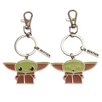 Star Wars: The Mandalorian Bff Keyring Set