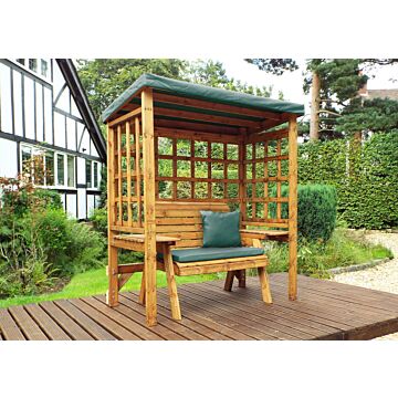 Wentworth Two Seat Arbour - Green