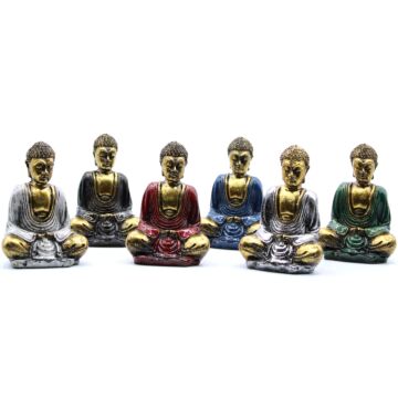 Gold Mini Buddha (assorted Colours)