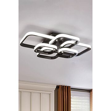 Contemporary Led Energy-efficient Semi Flush Ceiling Light