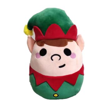 Squidglys Plush Toy - Austin The Elf Christmas Festive Friends