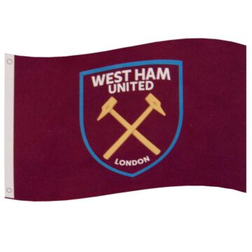 West Ham United Fc Core Crest Flag