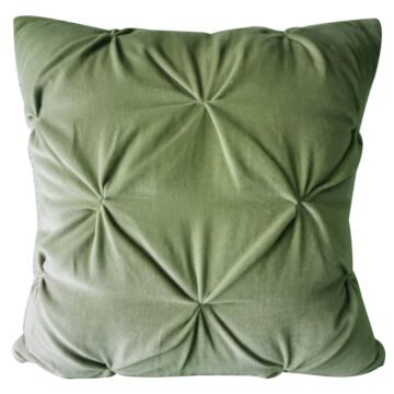 Opulent Velvet Cushion Sage 450x450mm