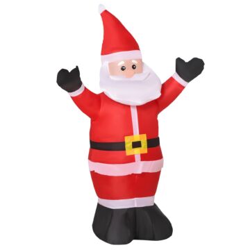Homcom Inflatable 1.2m Santa Claus