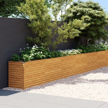 Vidaxl Garden Raised Bed 960x50x69 Cm Corten Steel