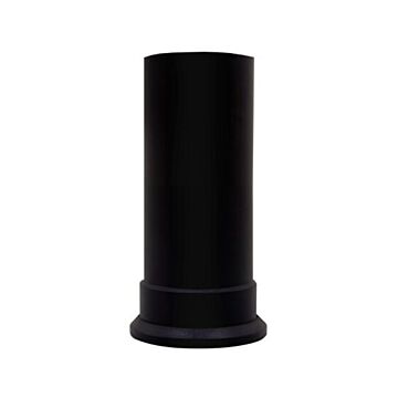 Adam Short Decorative Straight Stove Pipe In Black