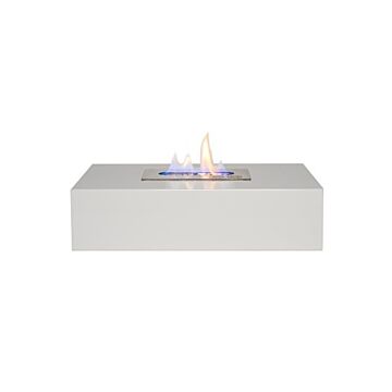 Sureflame Piccolo Freestanding Bio Ethanol Fire In White