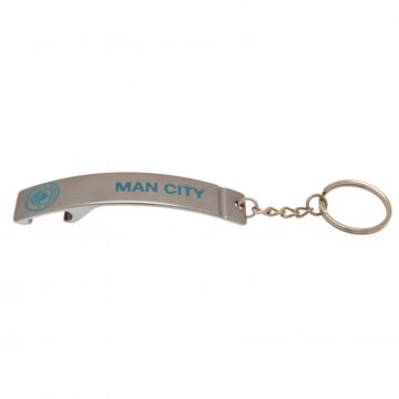 Manchester City Fc Sleek Bottle Opener Keyring