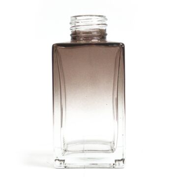 100ml Square Long Reed Diffuser Bottle - Charcoal