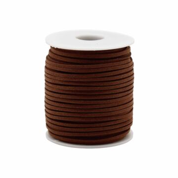 Bulk Roll Pendant Cord - 2.5mm X 45m - Dark Brown A010