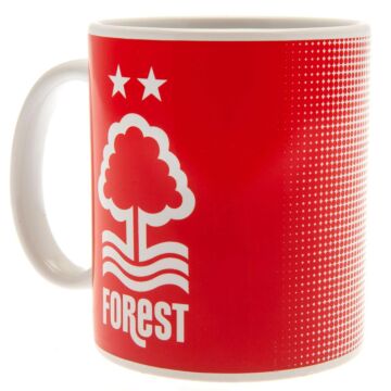 Nottingham Forest Fc Halftone Mug